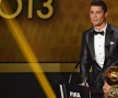 VIDEO şi FOTO » Cristiano Ronaldo este "Balonul de Aur 2013"! Portughezul a plîns cînd a primit trofeul: "Nu există cuvinte să descriu acest moment"