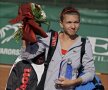 Simona Halep cu trofeul de la Budapesta 2013 // Foto: Mediafax