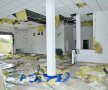 GALERIE FOTO Casa bîntuită » Stadionul Unirii Urziceni arată ca după bombardament