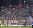 FOTO Încă o gafă a suporterilor lui Dinamo! Euforia derby-ului i-a făcut să uite să termine un cuvînt dintr-un banner :)