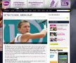 Acesta este materialul apărut în 2010 pe site-ul oficial al WTA