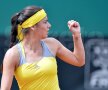 Sorana Cîrstea a cîștigat primul meci la FED Cup, în fața Anei Ivanovici / foto: Cristi Preda