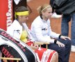 Sorana Cîrstea a cîștigat primul meci la FED Cup, în fața Anei Ivanovici / foto: Cristi Preda