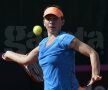 Simona Halep a cîştigat cel de-al doilea meci, contra Bojanei Jovanovski, 6-2, 6-4 Foto: Cristi Preda