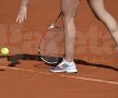 Simona Halep a cîştigat cel de-al doilea meci, contra Bojanei Jovanovski, 6-2, 6-4 Foto: Cristi Preda