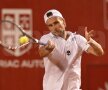 Adrian Ungur l-a învins pe Vasek Pospisil, cap de serie numărul 5, scor 5-7, 6-2, 6-1, în primul tur la BRD Năstase-Ţiriac Trophy. FOTO: Raed Krishan