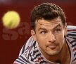 Grigor Dimitrov l-a învins pe Sergei Stakhovski în sferturi la BRD Năstase-Ţiriac Trophy Foto: Raed Krishan