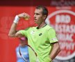 Lukas Rosol l-a învins pe Robin Haase şi s-a calificat pentru al doilea an la rînd în finală la BRD Năstase-Ţiriac Trophy Foto: Raed Krishan