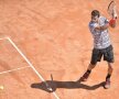 Gael Monfils a abandonat meciul cu Grigor Dimitrov din cauza unei accidentări. Bulgarul va juca finala la BRD Năstase-Ţiriac Trophy Foto: Raed Krishan