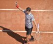 Gael Monfils a abandonat meciul cu Grigor Dimitrov din cauza unei accidentări. Bulgarul va juca finala la BRD Năstase-Ţiriac Trophy Foto: Raed Krishan