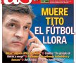 FOTO Lacrimi pentru Mister Barca » Fotbalul mondial şi-a luat adio de la Tito Vilanova, omul care a trăit numai pentru Barcelona