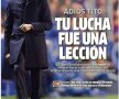 FOTO Lacrimi pentru Mister Barca » Fotbalul mondial şi-a luat adio de la Tito Vilanova, omul care a trăit numai pentru Barcelona