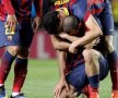 VIDEO&FOTO Sergio Busquets şi Javier Mascherano nu şi-au putut stăpîni lacrimile: "Am luptat pînă la final, aşa cum ne-a învăţat Tito!"