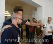 VIDEO+FOTO S-a deschis Steaua TV » Iasmin Latovlevici şi Lukasz Szukala au testat ochelarii Google Glass la lansare