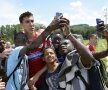 Pantilimon a fost campionul "selfie-urilor" la finalul antrenamentului