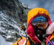 Adrian Fako, "selfie" pe Everest, la 8.610 metri altitudine, aproape de locul unde a renunţat la vîrf // Foto: Everest România 2014