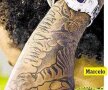 Însemnaţii » 10 din 11 titulari ai Braziliei sînt tatuaţi. Singurul jucător care face notă discordantă