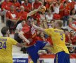 FOTO Am murit cu ei de gît! » România s-a luptat de la egal la egal cu Suedia, dar a cedat pe final la un singur gol: 24-25