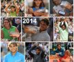 GALERIE FOTO Regele zgurii » Rafael Nadal a cîştigat pentru a 9-a oară trofeul de la Roland Garros! L-a învins pe Novak Djokovici în 4 seturi