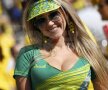 Sexy. Ce viață "grea" pentru fotoreporteri! Să găsească prin tribune suportere braziliene frumoase și apetisante