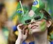 GALERIE FOTO Show în tribune » Brazilienii şi mexicanii, candidaţi la cei mai tari suporteri de la Mondial