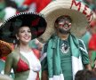 GALERIE FOTO Show în tribune » Brazilienii şi mexicanii, candidaţi la cei mai tari suporteri de la Mondial