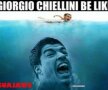 GALERIE FOTO Zombie, cîine sau rechin? » Cum a fost surprins Luis Suarez după lovitura de aseară