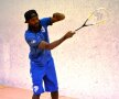 FOTO "Lupii" au echipă de squash :) » Patrick N'Koyi şi Gevaro Nepomuceno nu ratează nici o ocazie să se distreze