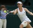 "Sferturi"
6-4, 6-0 cu Sabine Lisicki (Ger)
Deşi a înfruntat-o pe finalista de anul trecut, Simona a jucat un tenis aerisit şi exact, cîştigînd clar 