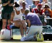 Gleznă lovită, întrerupere, prăbuşire » Simona Halep s-a oprit ieri în semifinalele de la Wimbledon