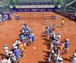 GALERIE FOTO Peste 200 de copii au jucat timp de o oră tenis cu Simona Halep la Kids Day!