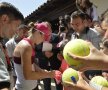 GALERIE FOTO Peste 200 de copii au jucat timp de o oră tenis cu Simona Halep la Kids Day!