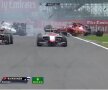 VIDEO şi FOTO Accident teribil în Formula 1 » Kimi Raikkonen şi-a făcut maşina praf!