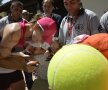 Emoţii pe zgura de acasă » Simona Halep recunoaşte că-şi dorea o adversară mai accesibilă în primul tur de la BRD Bucharest Open