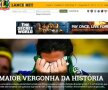 FOTO Dezastrul Braziliei a făcut înconjurul lumii! Principalele publicaţii au măturat pe jos cu "Selecao"