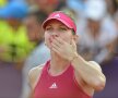 FOTO Simona Halep s-a distrat cu De Vroome în primul tur la BRD Bucharest Open, scor 6-0, 6-4. Se ştie adversara din turul doi