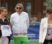 Barbie Simona » Halep a făcut dublu cu Marcel Pavel la meciul demonstrativ de la Buşteni