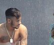 Neymar e obligat să poarte un corset care să îi protejeze coloana! Imagini incredibile suprinse de Daily Mail