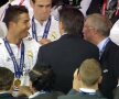 Un român între doi magicieni: CR7 şi Fergie