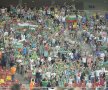 Fanii celor de la Ludogoreț au fost poziționați în peluza aflată în stînga tribunei oficiale
