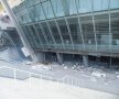 FOTO » Şocant! Două explozii puternice în această dimineaţă la stadionul lui Şahtior, Donbass Arena!