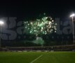 Botoșănenii au sărbătorit inaugurarea nocturnei cu un foc de artificii la finalul meciului // Foto: Ionuț Tăbultoc