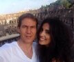 GALERIE FOTO » Antrenorul lui AS Roma, Rudi Garcia, surprins de paparazzi cu o superbă jurnalistă! Reacţia francezului