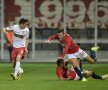 FOTO Nebunie pe ”Ilie Oană” » Fortuna Cîmpina a sperat 91 de minute la o minune, dar a fost spulberată de Dinamo în prelungiri