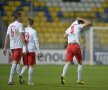 FOTO Nebunie pe ”Ilie Oană” » Fortuna Cîmpina a sperat 91 de minute la o minune, dar a fost spulberată de Dinamo în prelungiri