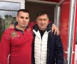 Alexandru Petre şi Ion Crăciunescu. Fotografie de pe facebook-ul patronului din Liga a V-a