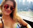 Ipostaze diferite pentru jucătoarele de tenis care au ajuns la Singapore » Maria Şarapova în sală, Eugenie Bouchard la plajă