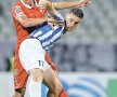 Nedelcearu, 18 ani, a jucat 96 de minute în L1 în acest sezon: 90 cu Iașiul și 6 la Rapid, cînd a fost eliminat foto RAED KRISHAN