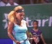 VIDEO şi FOTO Serena Williams şi-a ieşit din minţi la Turneul Campioanelor » Publicul a fost uluit de gestul americancei