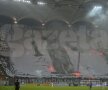 FOTO Atmosferă incendiară la derby » Coregrafii spectaculoase ale galeriilor